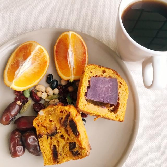 南瓜蜜枣玛芬蛋糕 Pumpkin & Date Muffin