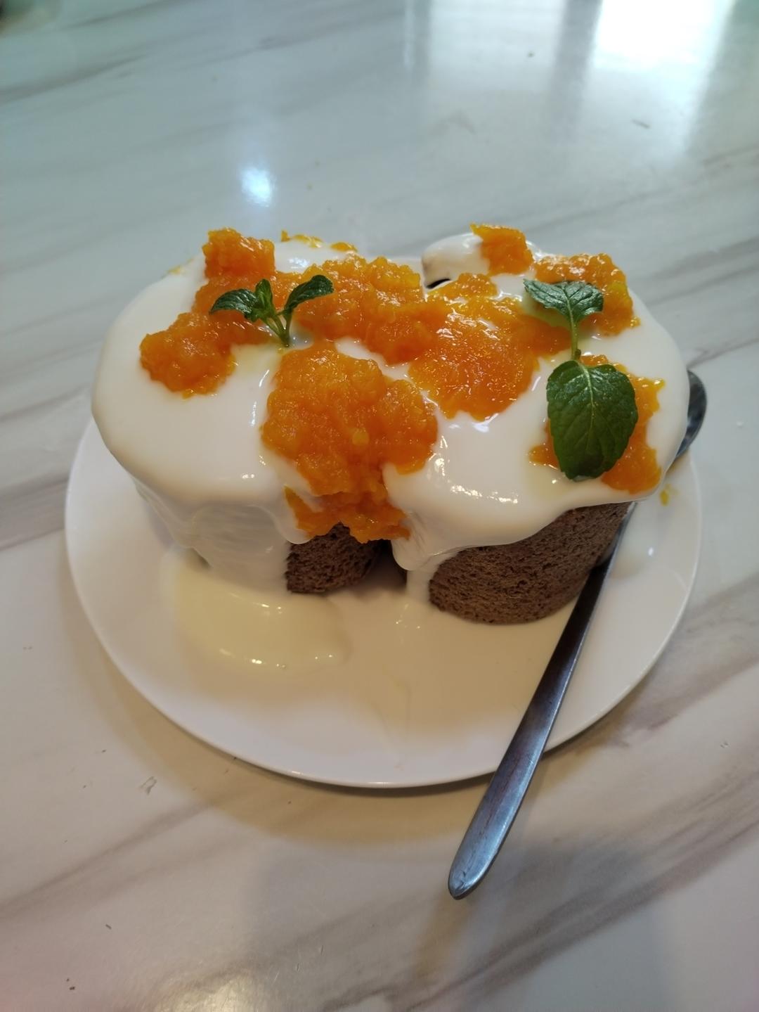 红丝绒酸奶蛋糕卷