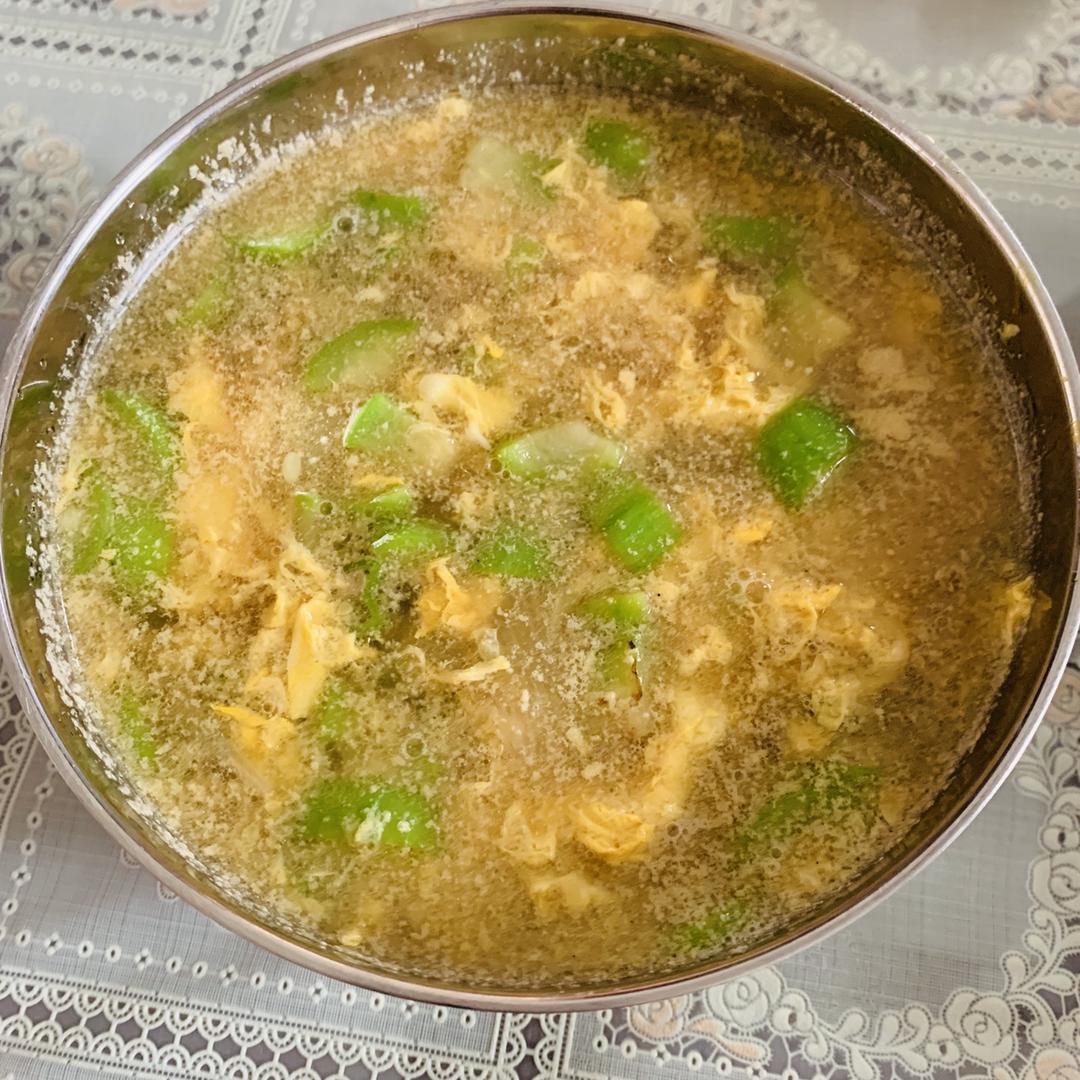 丝瓜蛋花汤