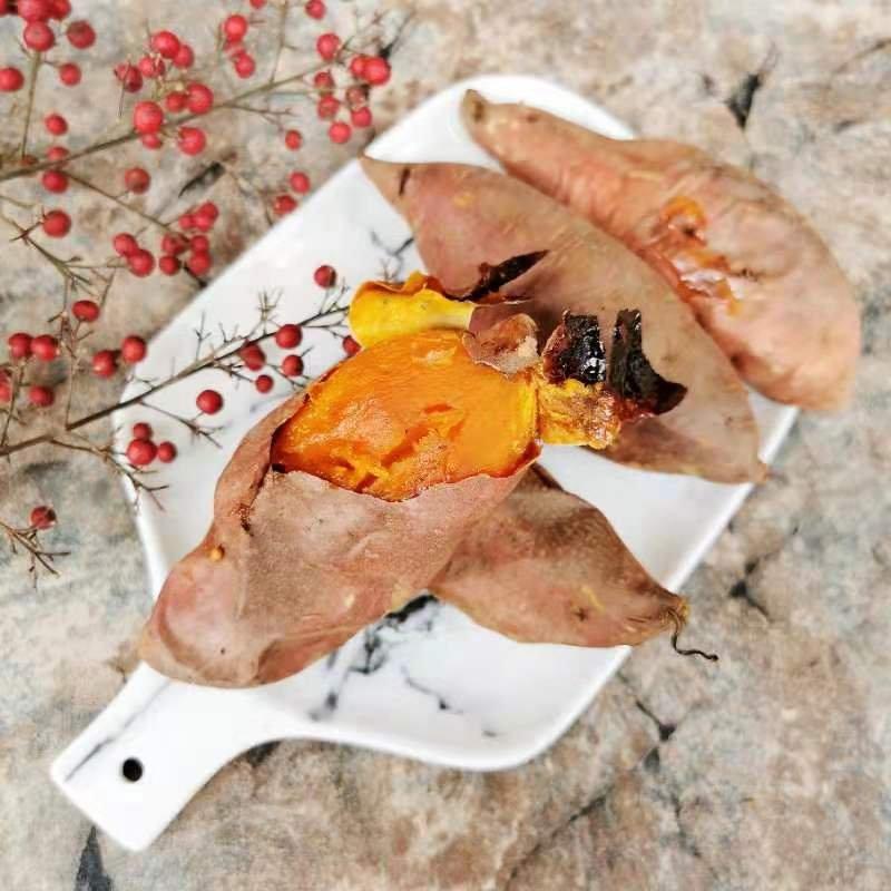 🔥在家烤箱烤蜜薯㊙️软糯清甜蜜汁溏心‼️关键是健康卫生