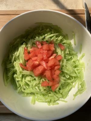 减肥菜-凉拌番茄和黄瓜的做法 步骤13