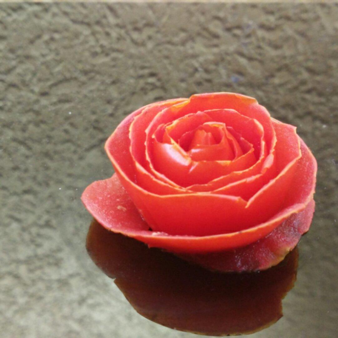 番茄皮玫瑰花