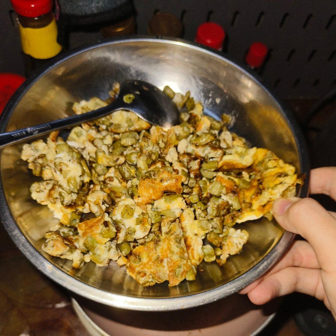 豆角煎鸡蛋