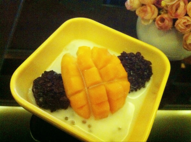 芒果白雪黑糯米甜甜