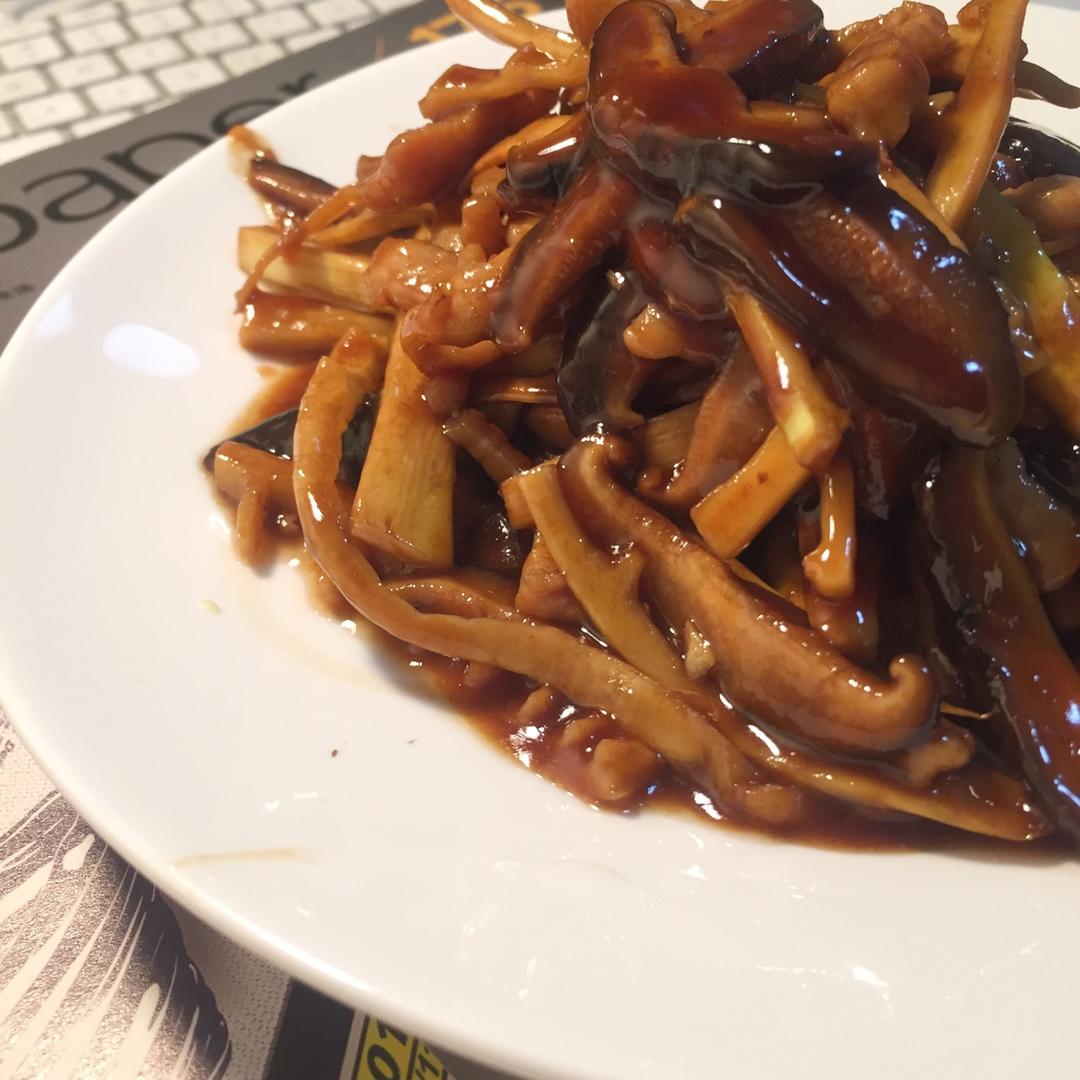 tosca0818做的香菇焖春笋