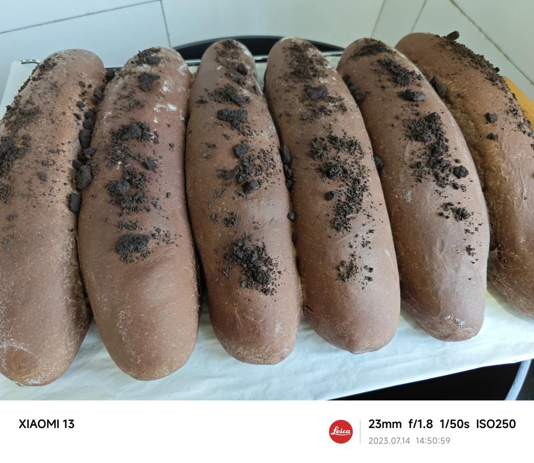 奥利奥双重巧克力排包