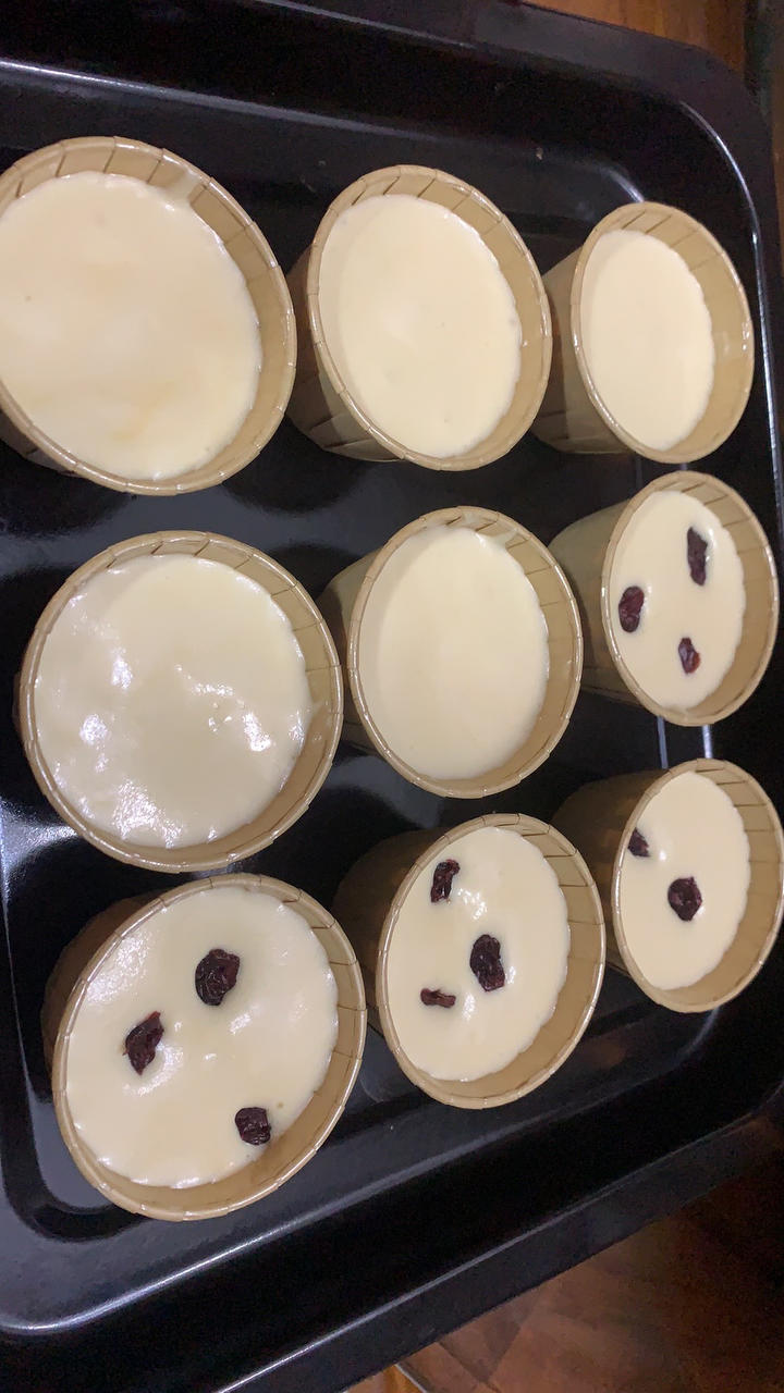 纸杯蛋糕 8寸戚风蛋糕的量