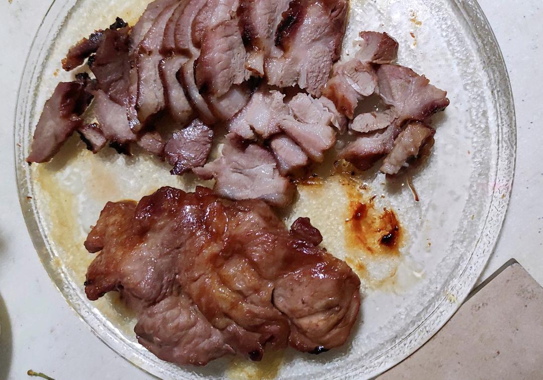 微波炉叉烧