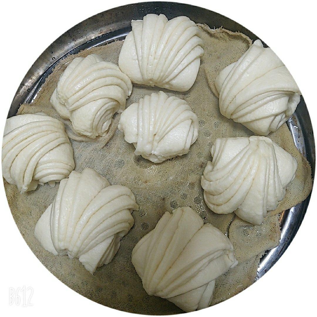 造型漂亮做法超简单的，花卷馒头
