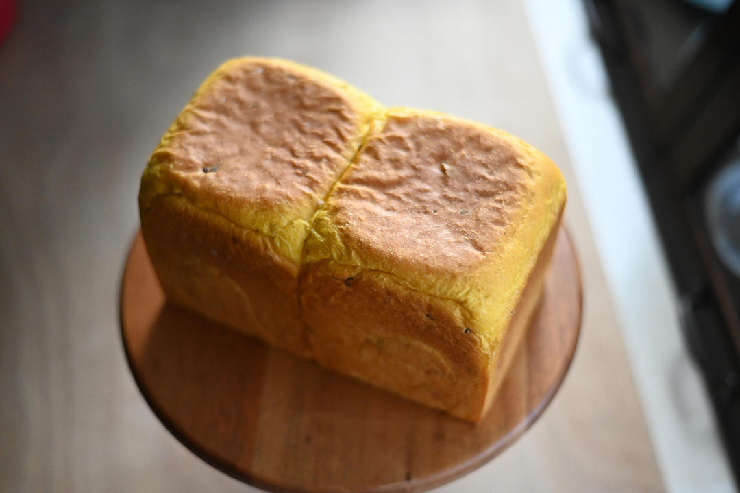 南瓜蜜豆吐司