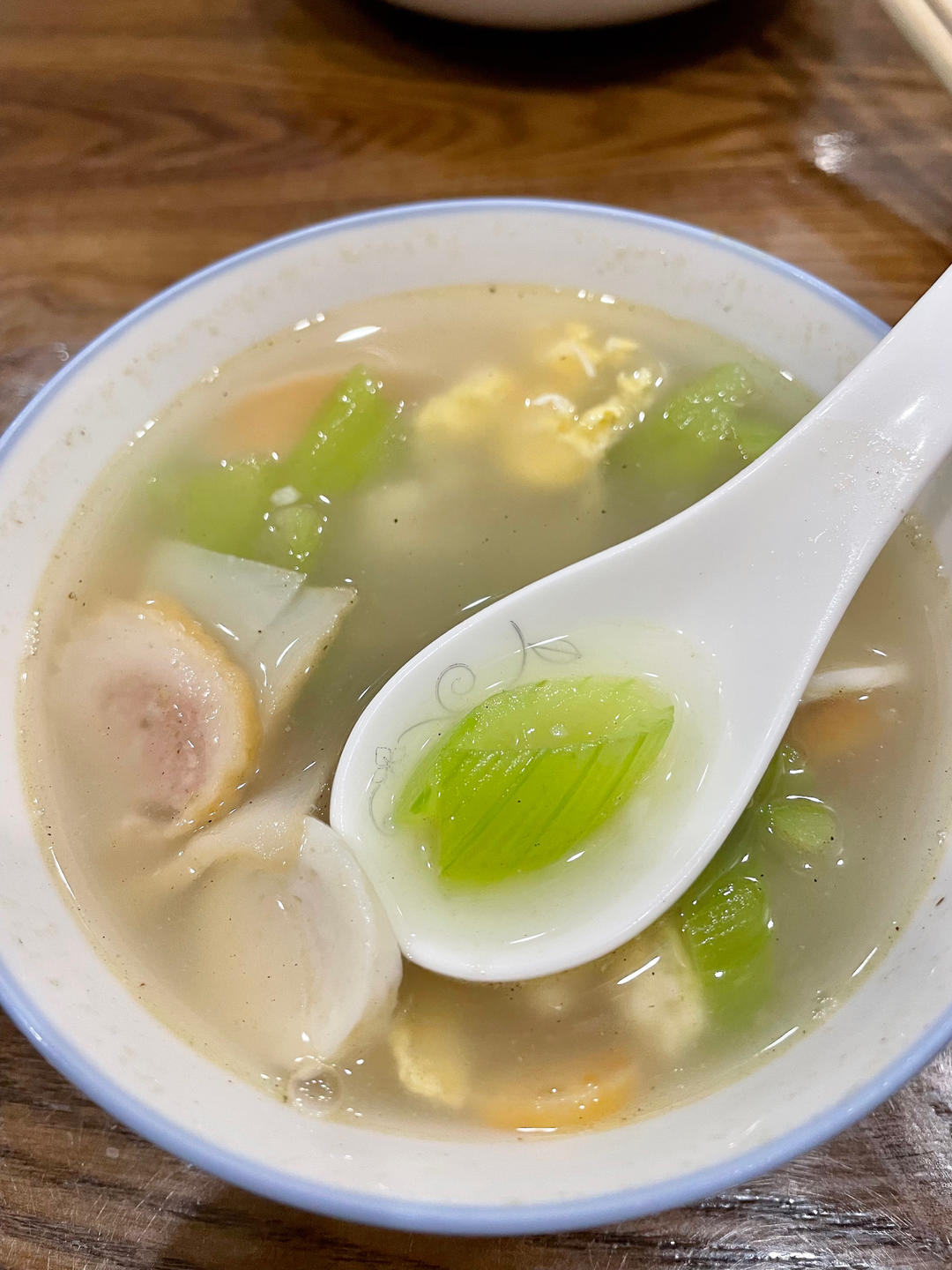 味道鲜美的丝瓜汤