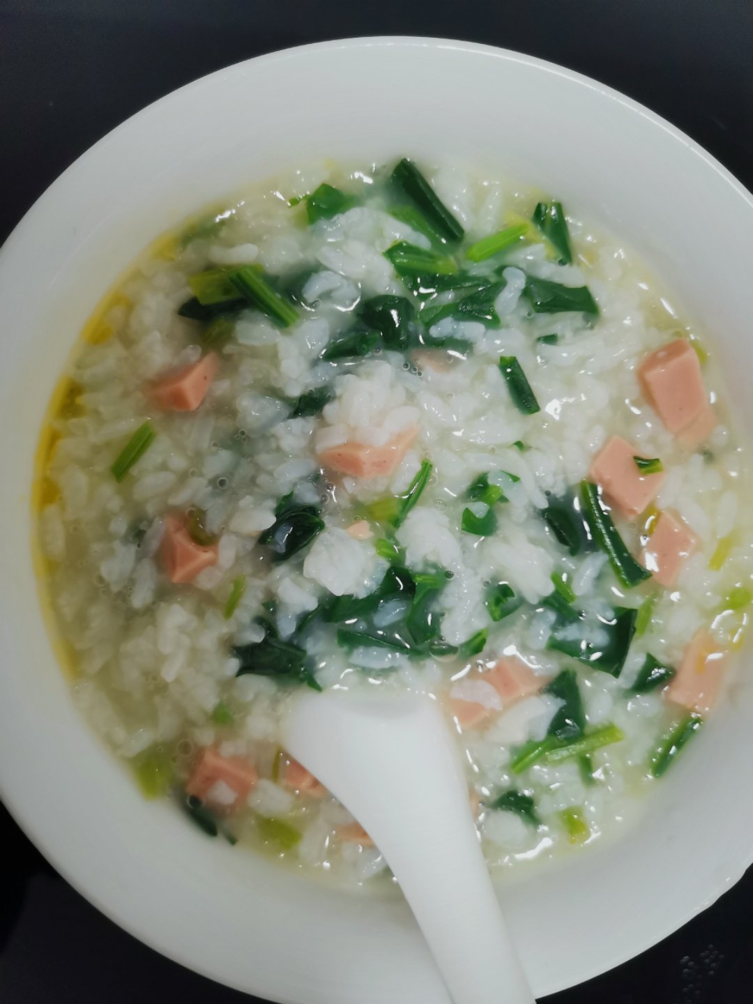【素食】菠菜粥