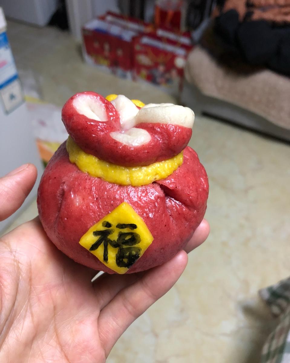 想吃不让吃的做的tinrry美姬老师教你做幸福福袋造型馒头