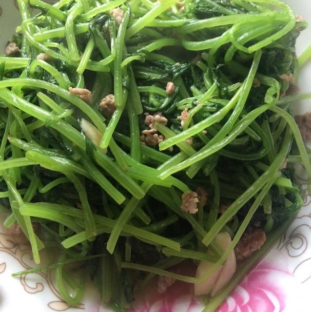 肉沫茼蒿