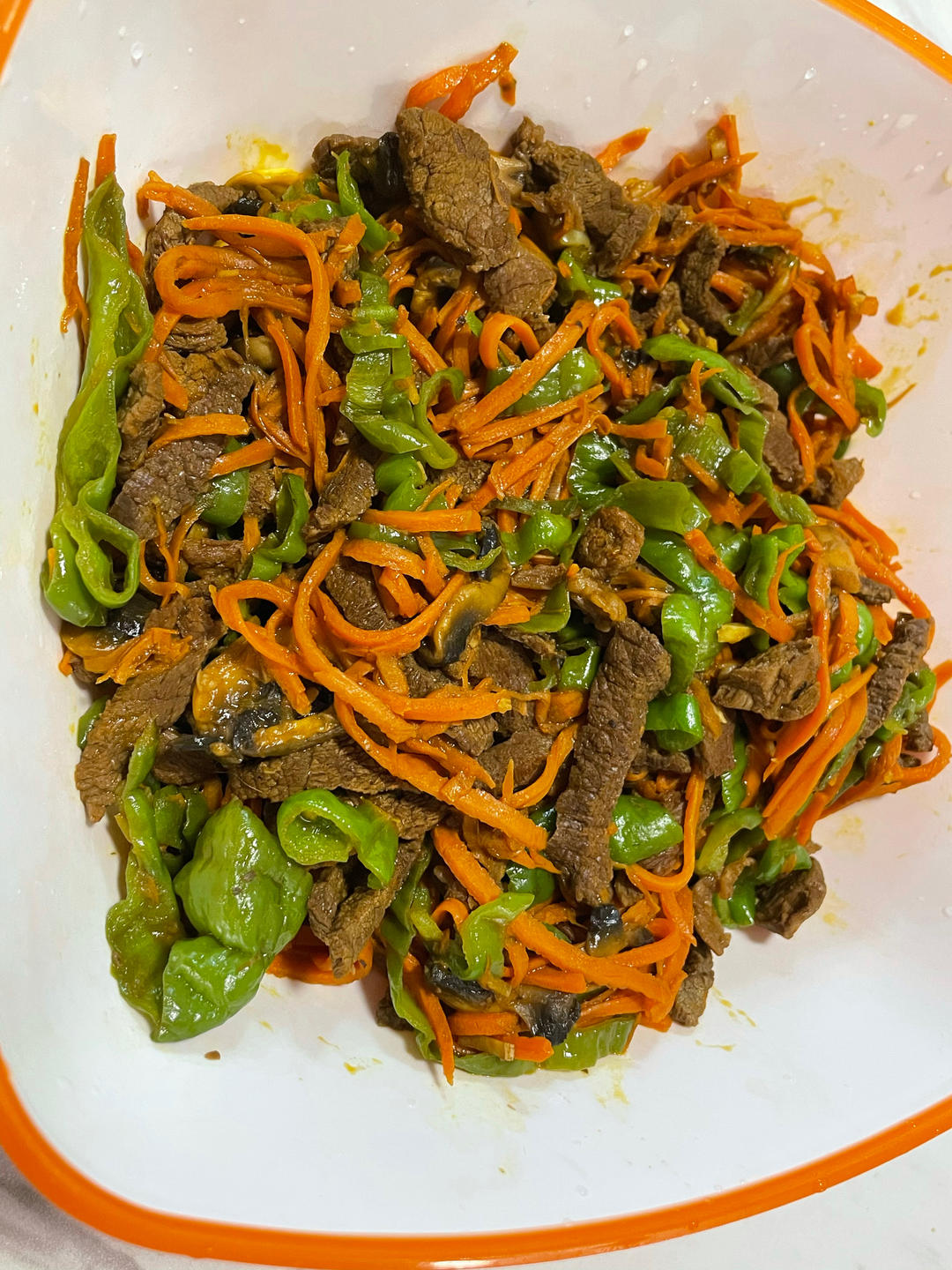 好吃到停不下来的爆炒牛肉丝