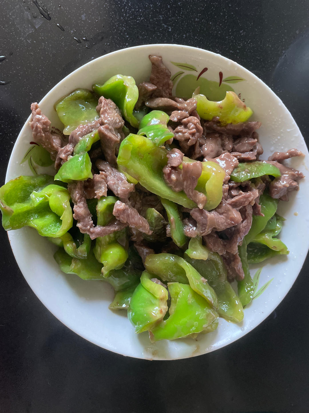 青椒炒牛肉片