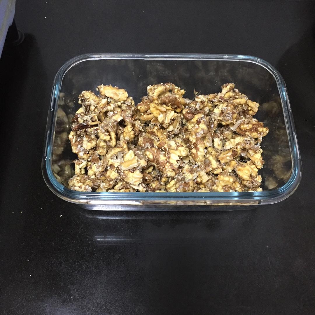 【琥珀核桃仁】冰糖无油不粘手