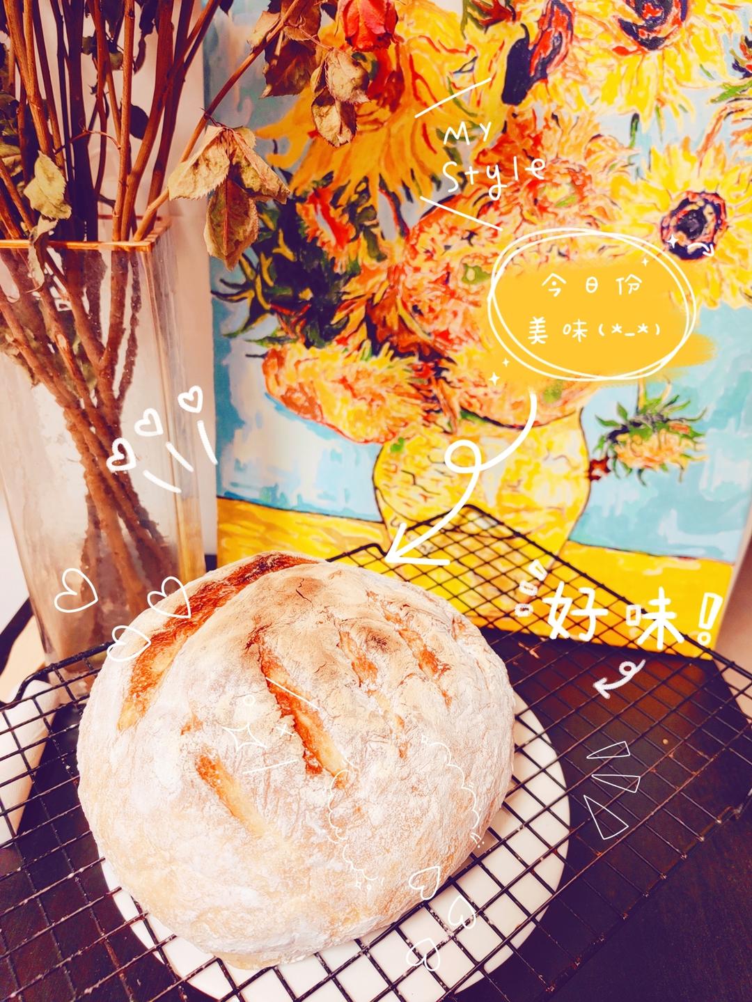 果然很简单！免揉欧包