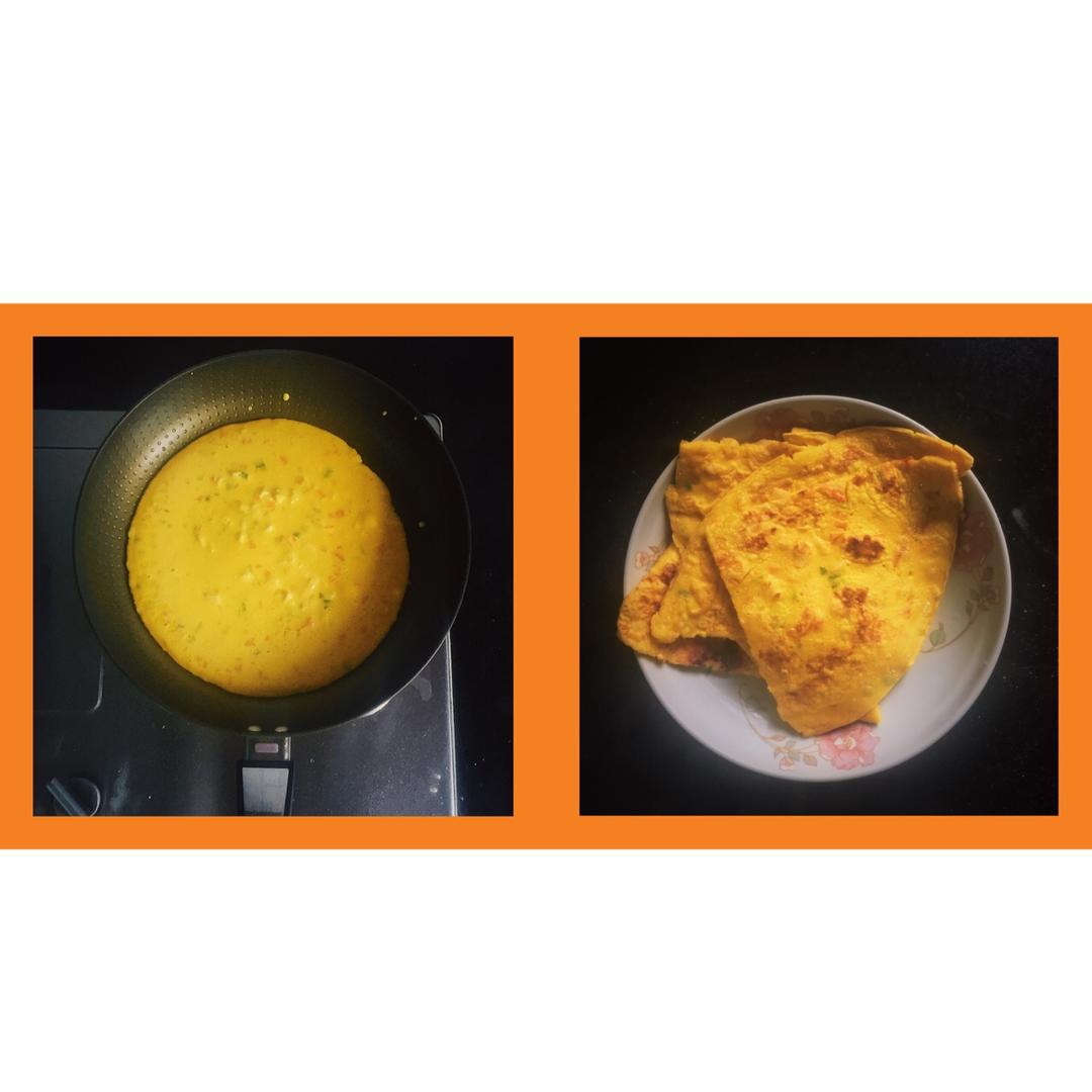 鸡蛋蔬菜饼