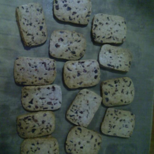 紫薯味蔓越莓饼干的做法