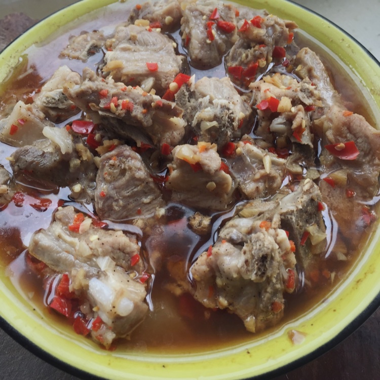豉椒蒸土豆排骨