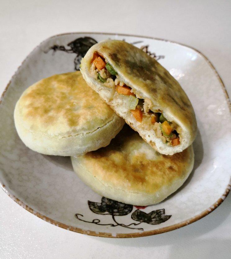 薄皮韭菜饼