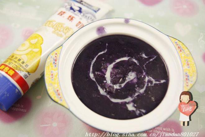 紫薯西米露的做法