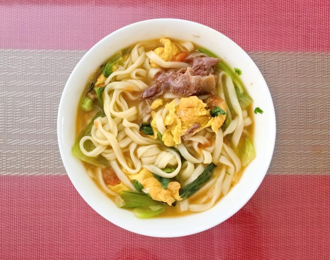 番茄鸡蛋捞面条