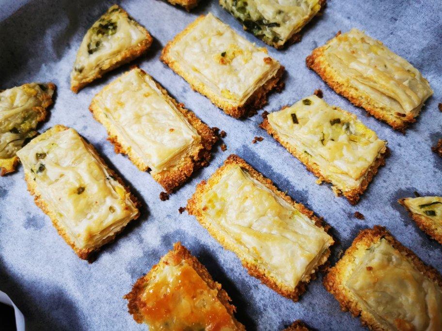 大风和然然做的椰蓉千层酥