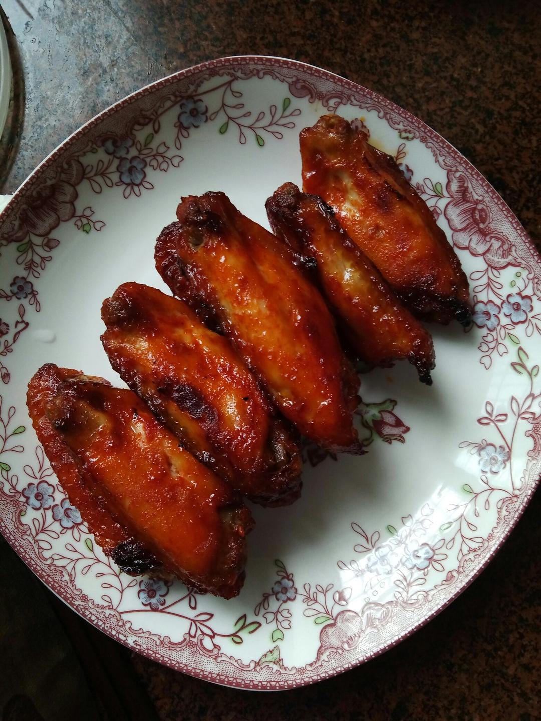 奥尔良烤翅-（无水版烤箱版）