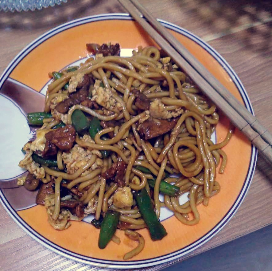 豆角焖面