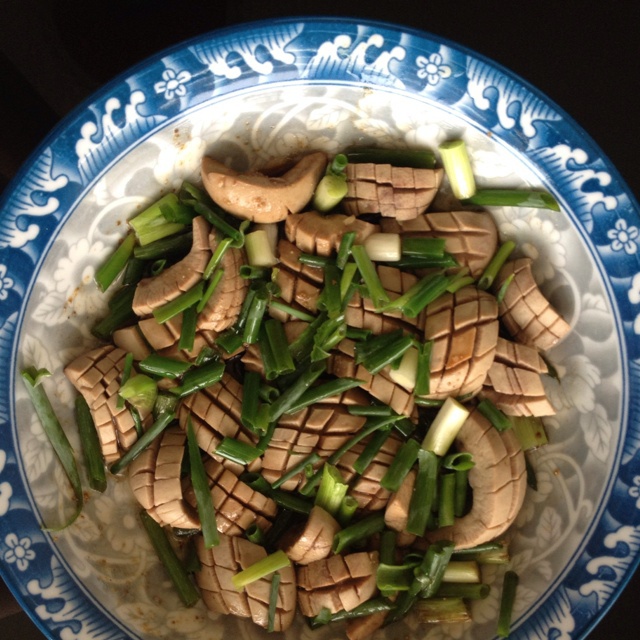 葱油腰花