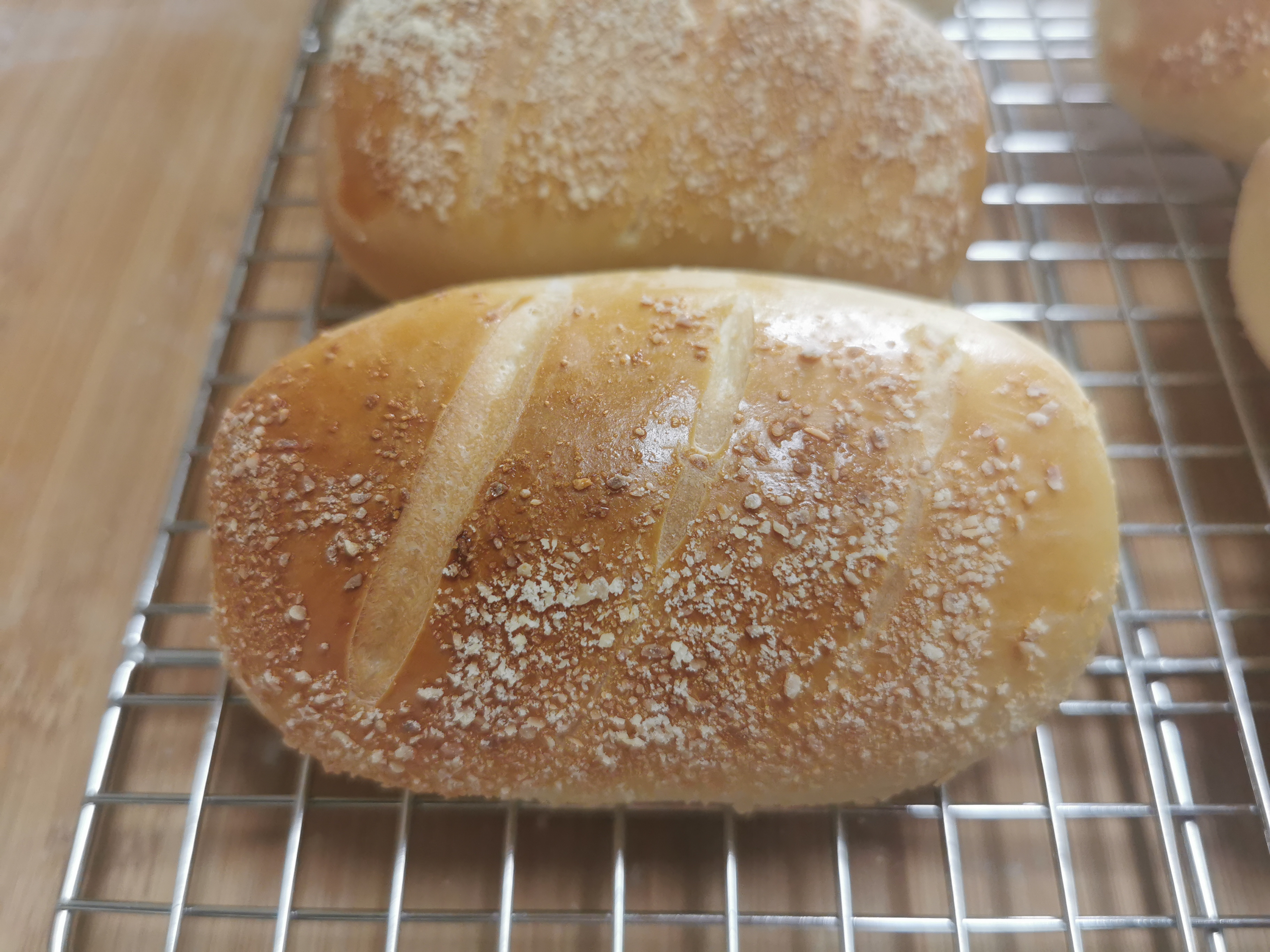 芝士火腿面包（一次发酵）