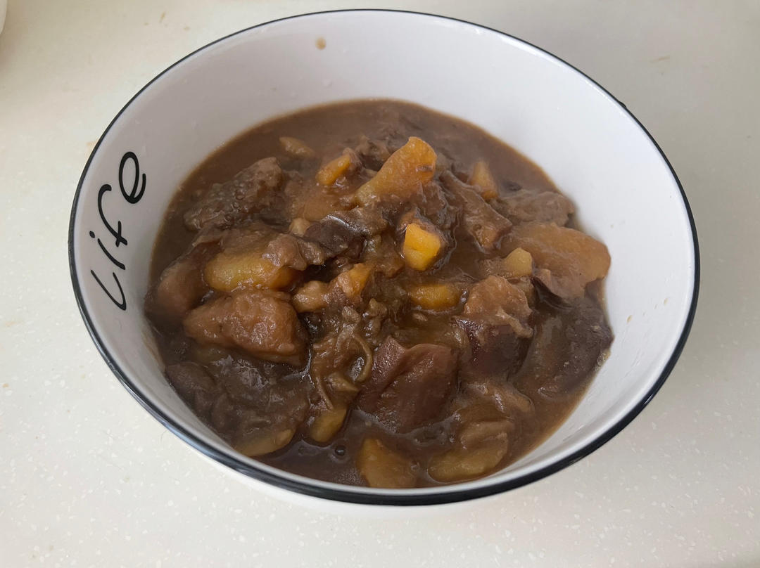 黯然销魂之 东北土豆炖茄子
