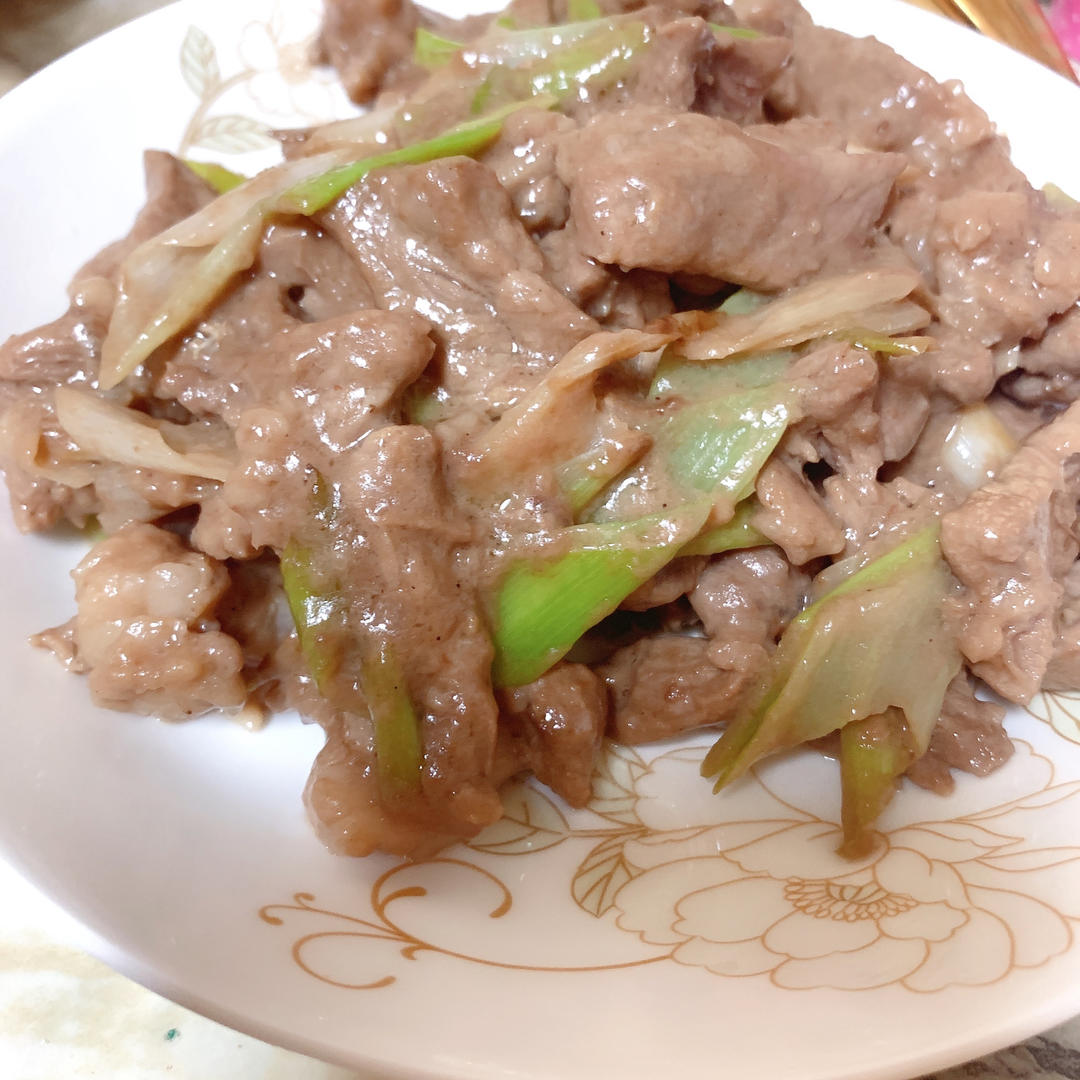 葱爆牛肉