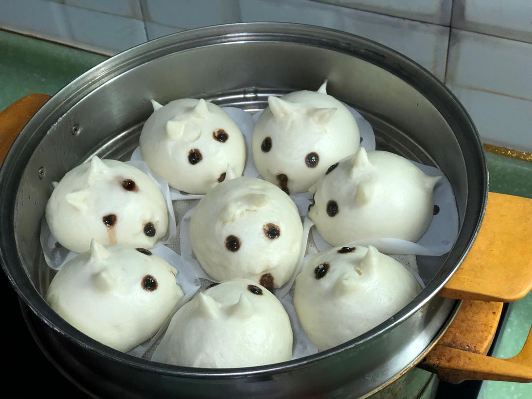 迷你牛奶小馒头