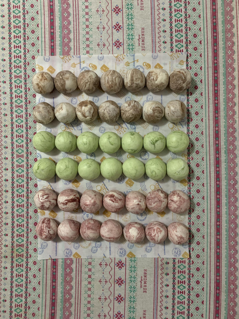 大理石汤圆（芝麻馅儿）