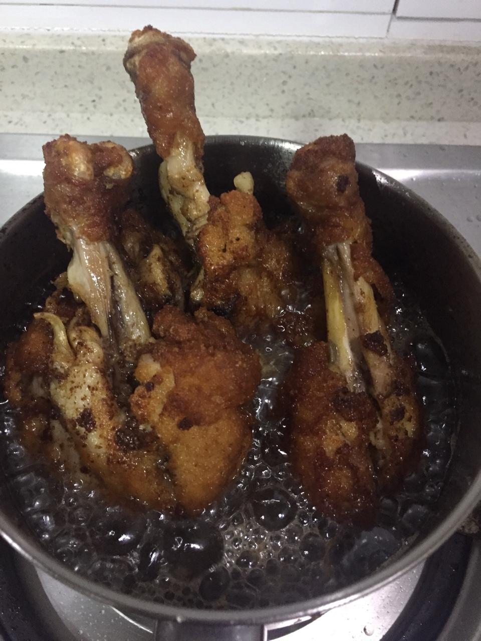 香酥炸鸡腿