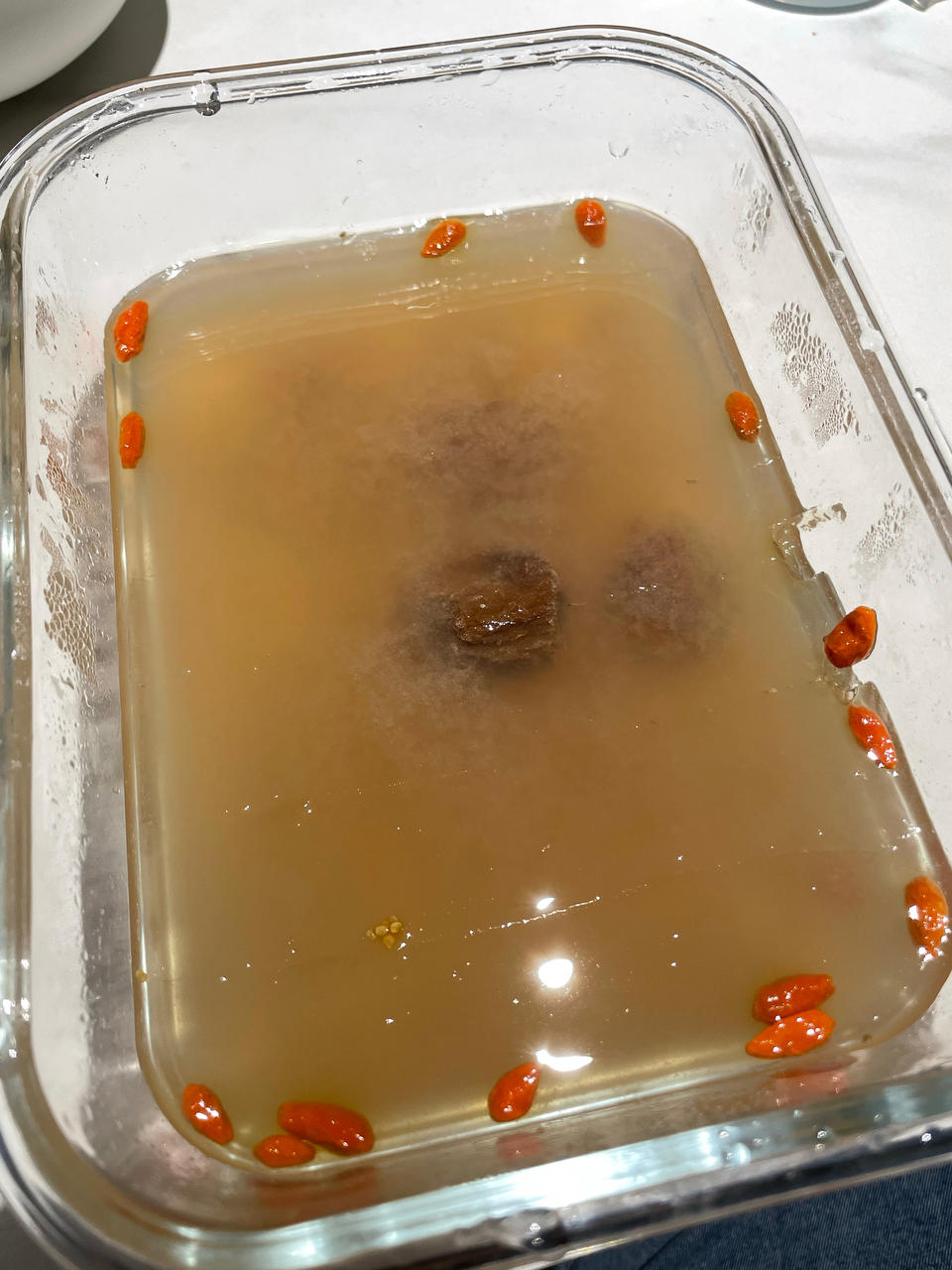 罗汉果菊花梨膏（白凉粉）