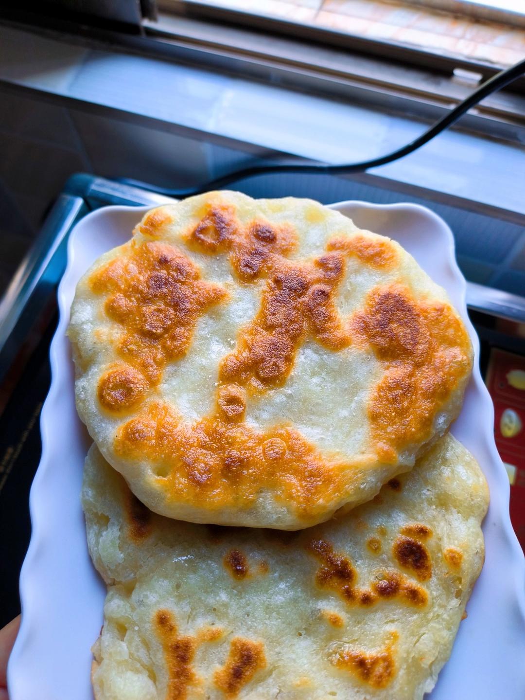 不用去早餐店的发面馅饼