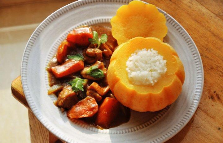 “一个南瓜”咖喱饭【曼食慢语】