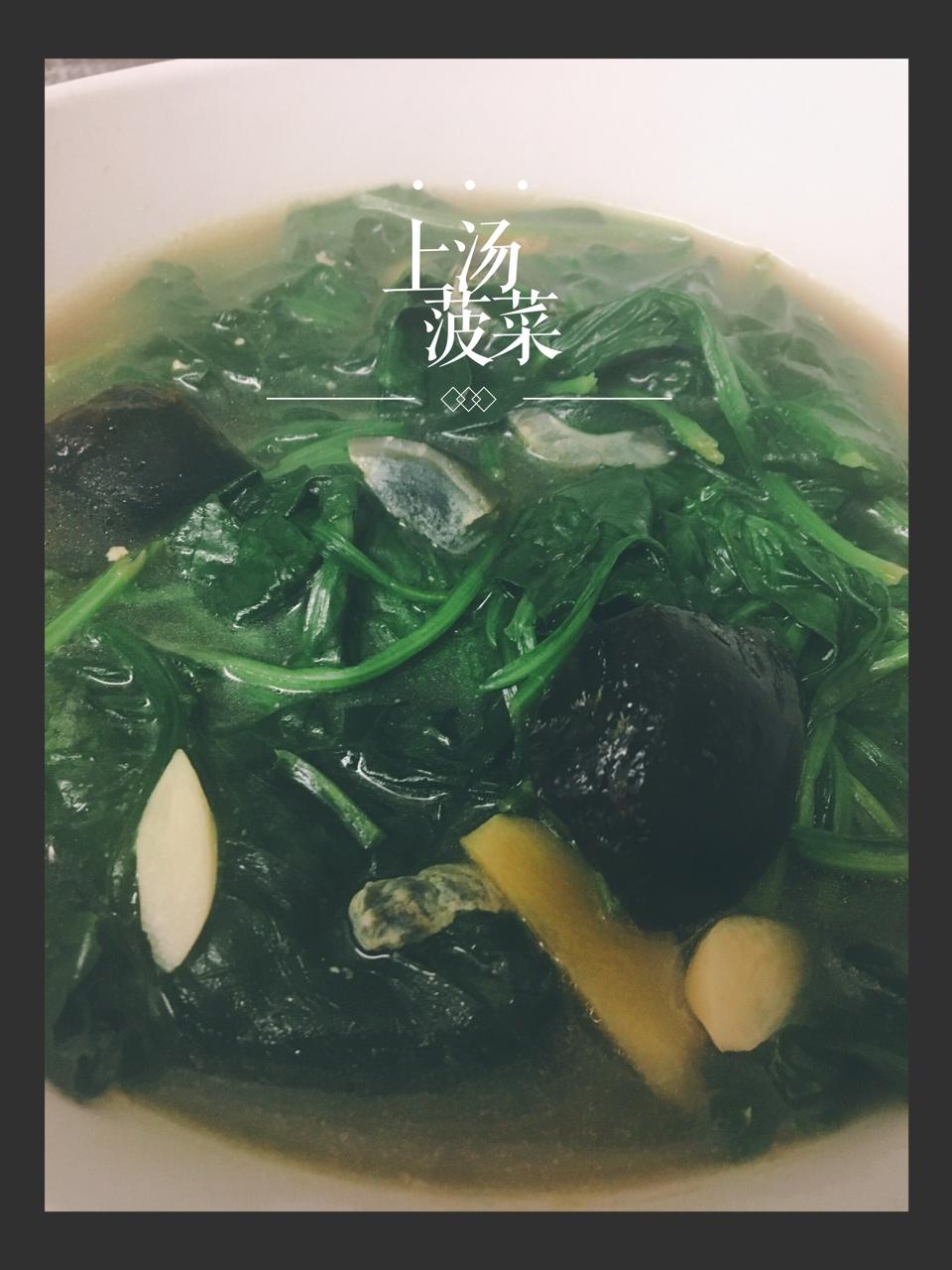 上汤菠菜