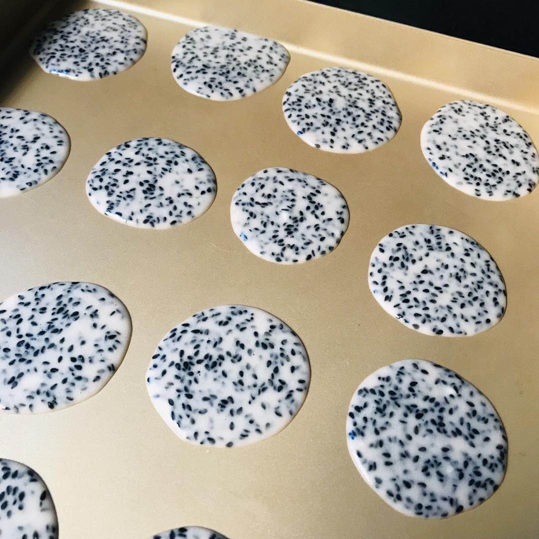 蛋白芝麻薄脆饼—消耗蛋白最好的方法