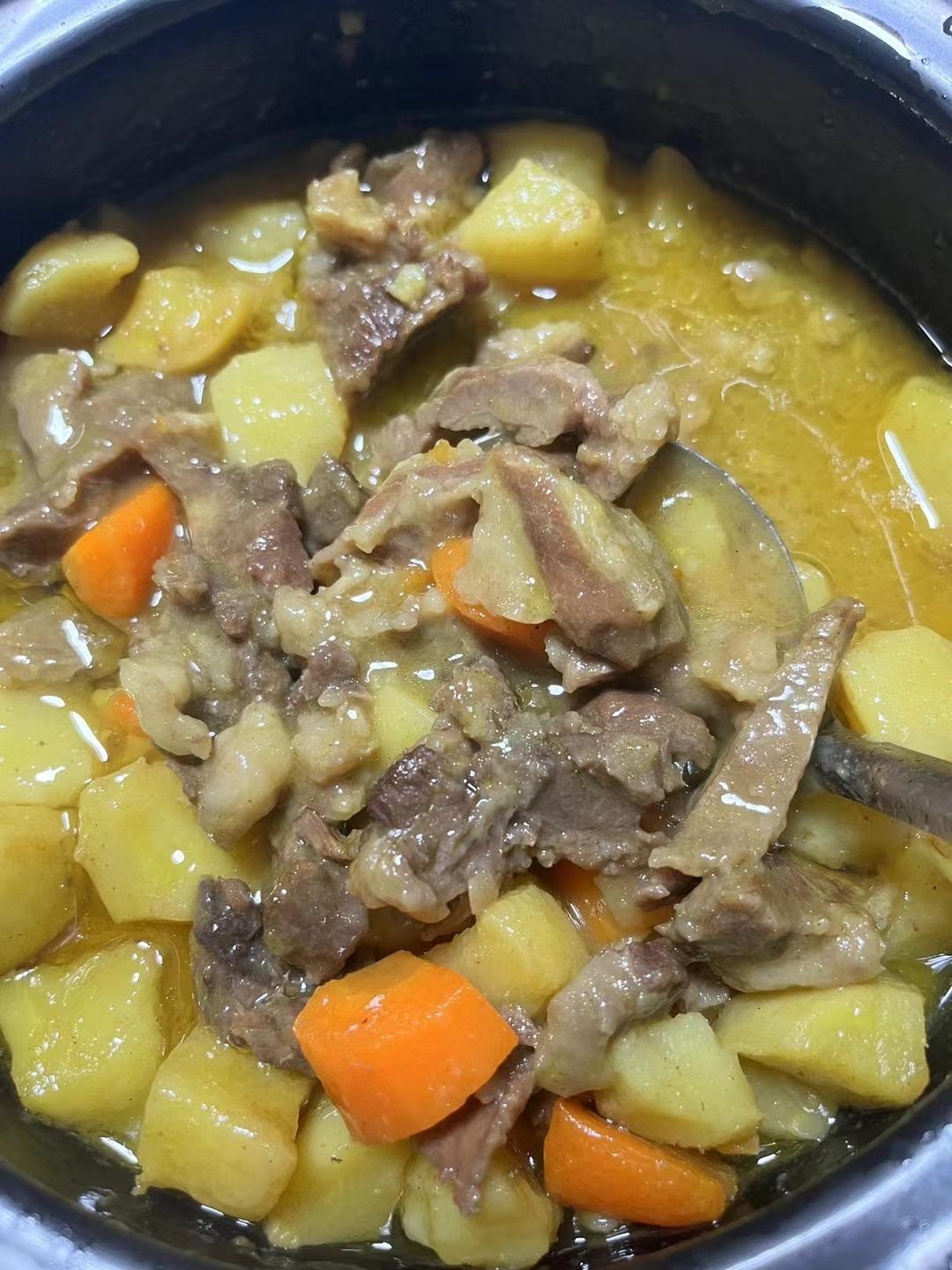 咖喱牛肉土豆