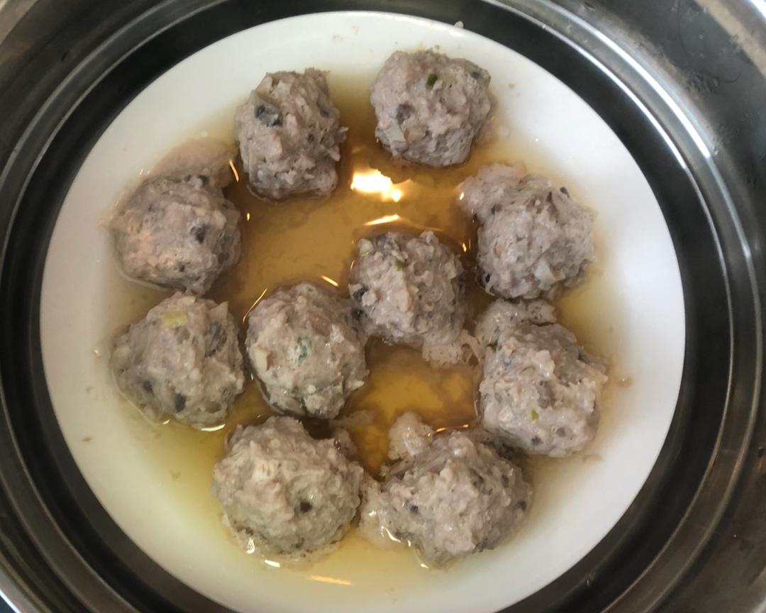 超好吃的香菇肉丸