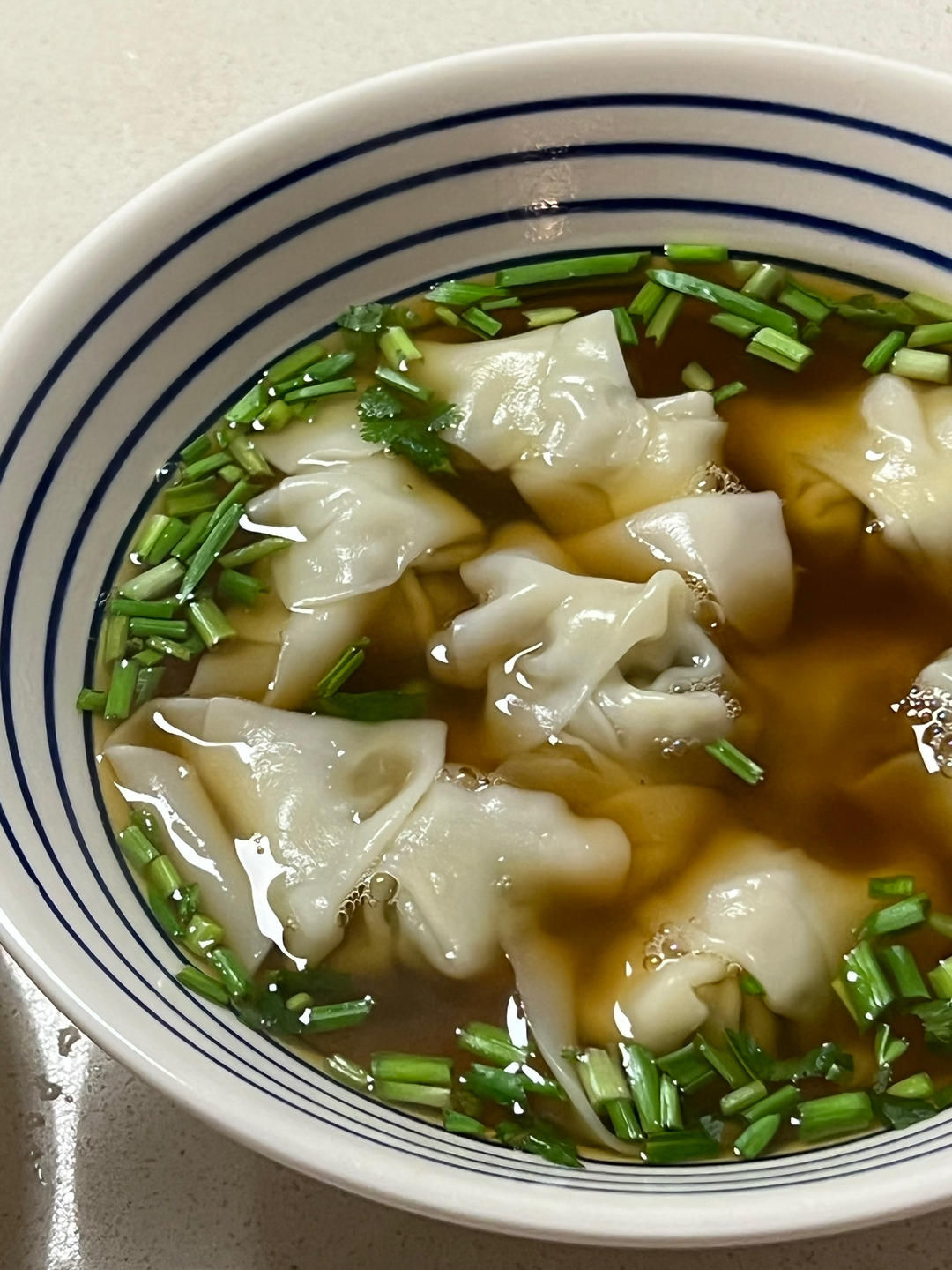 青荠菜馄饨