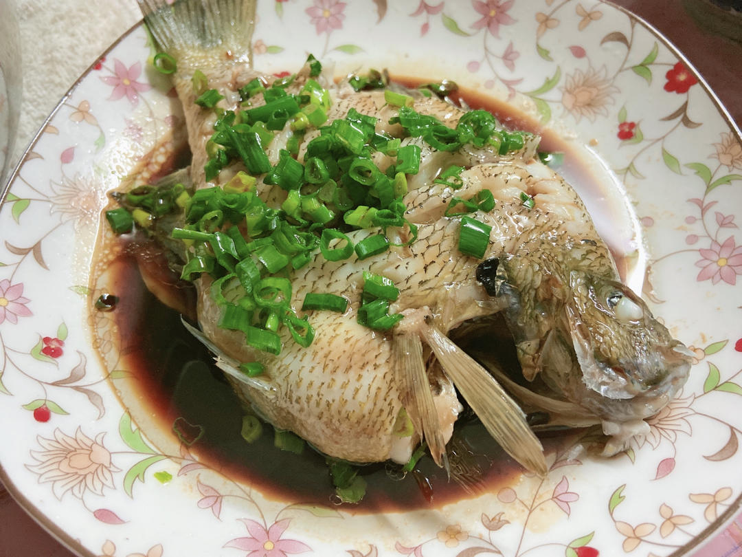 跟酒店一毛一样的清蒸鱼