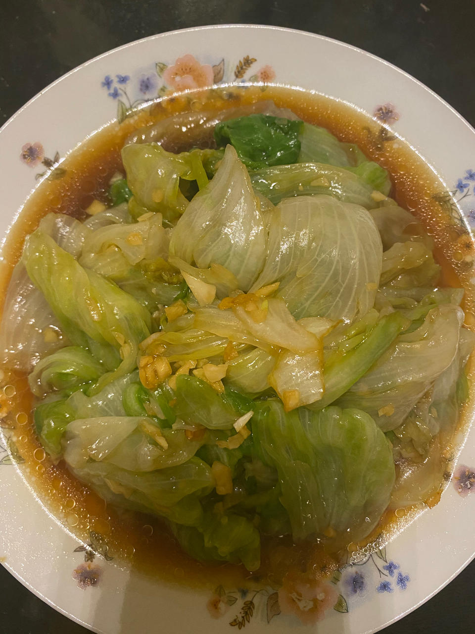 下饭的蒜蓉西生菜