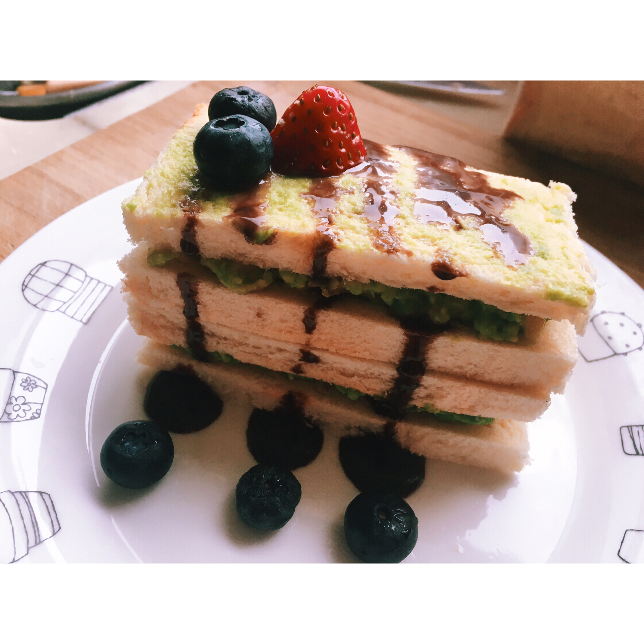 调味牛油果吐司