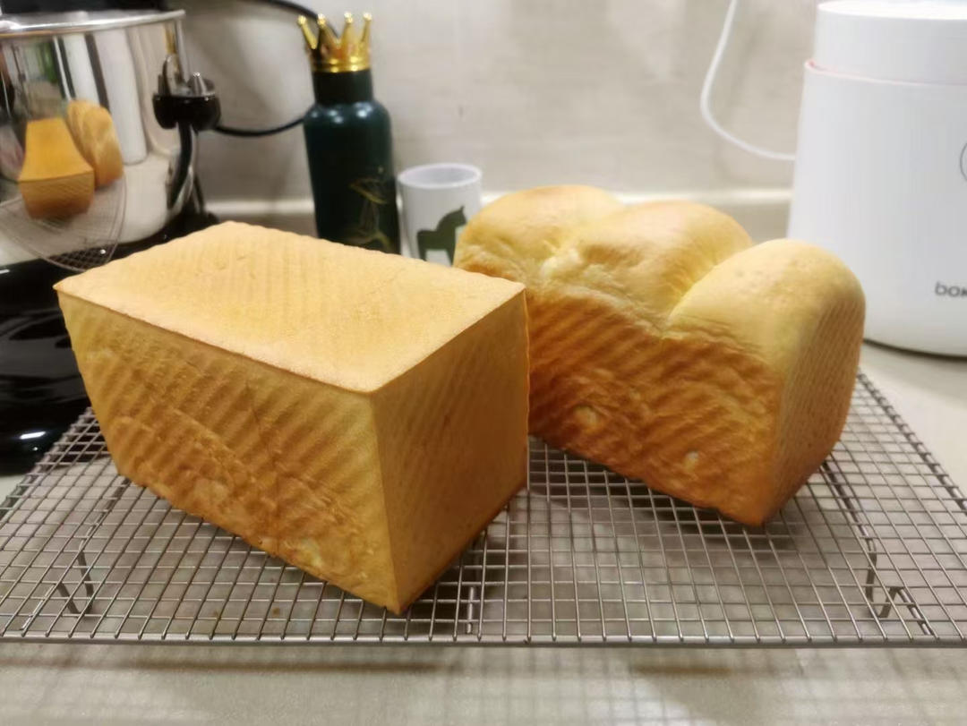 夺命软吐司(๑´ڡ`๑)超软拉丝极速方便的一次发酵吐司
